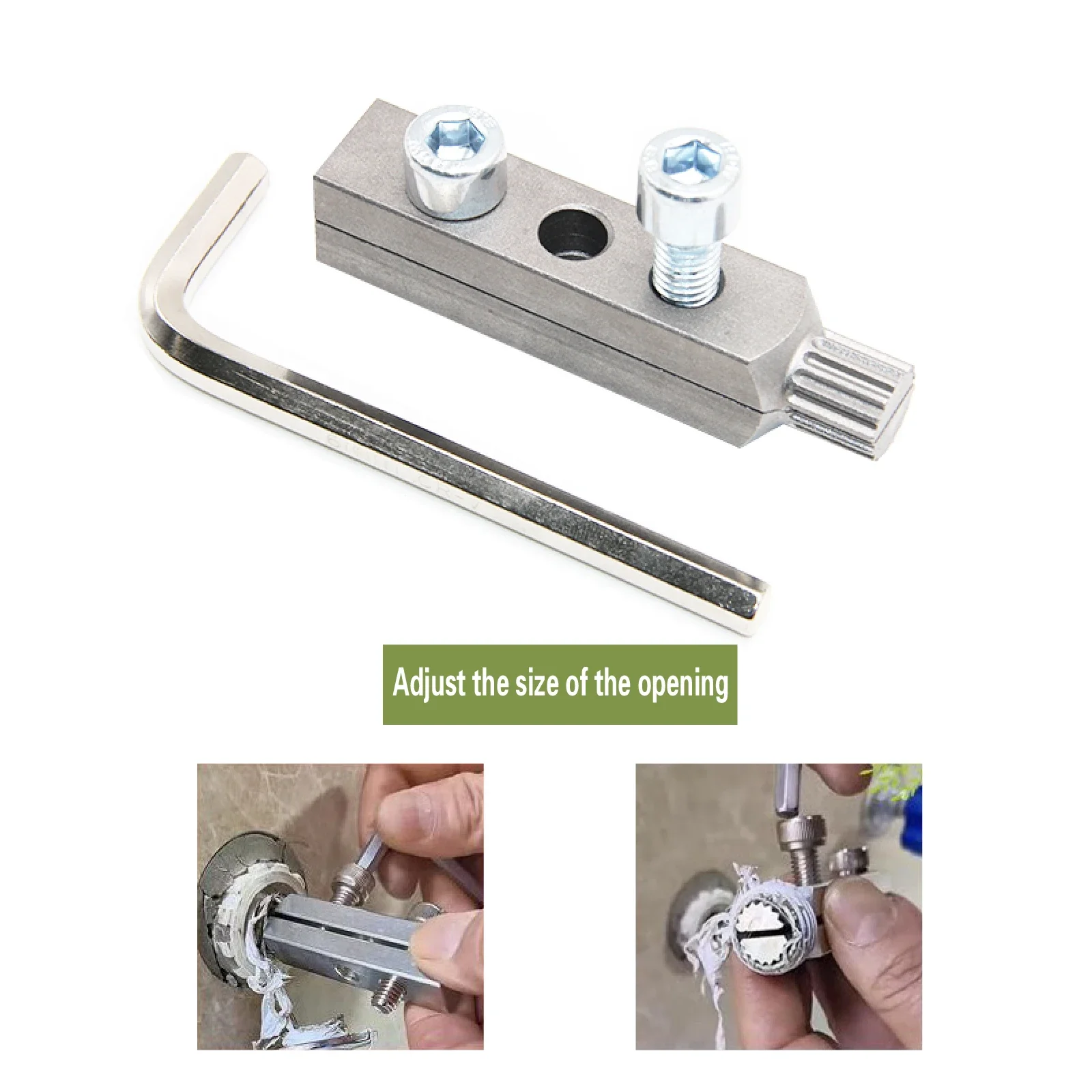 4/6 نقطة صمام زاوية الصنبور سلك النازع انبوب ماء كسر سلك الشريحة الأسنان كسر نهاية أداة إزالة الصواميل مجموعة ملحقات