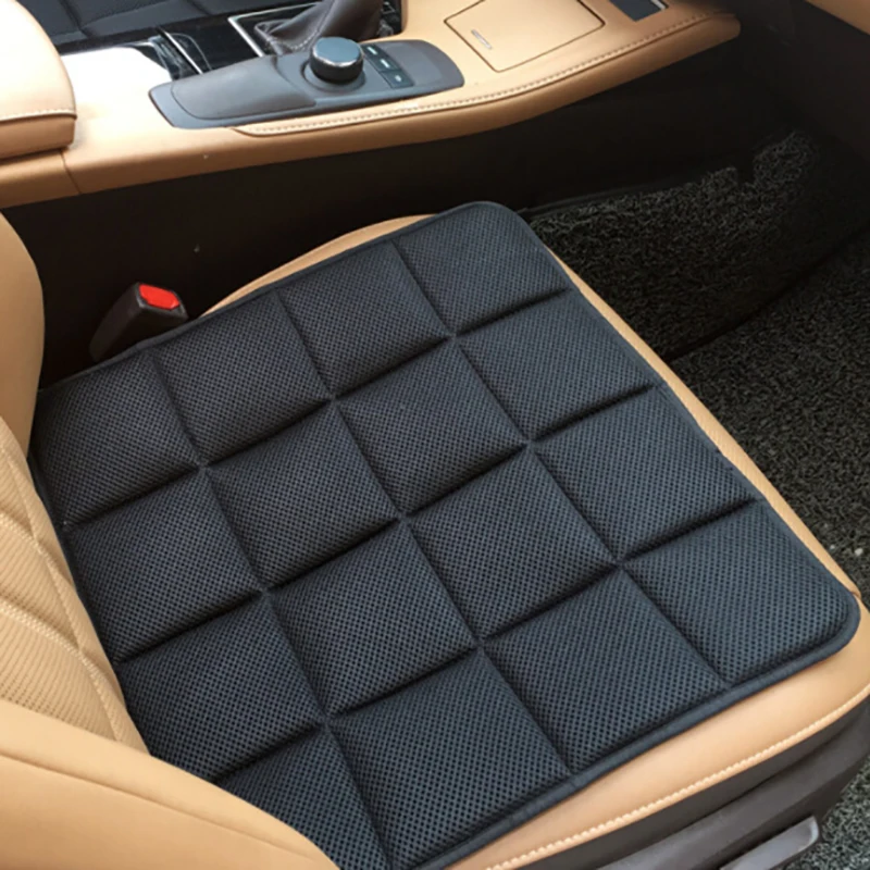 New Bamboo Charcoal Breathable Car Seat Cushion Cover Pad Home Household Office Summer Cooling Ventilate Chair Mat