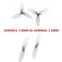 8CW 8CCW High Quality HQProp 45MMX2 2blade Or 45MMX3 3blade Prop 45MM Propeller For Micro Whoop FPV Racing Drone Parts