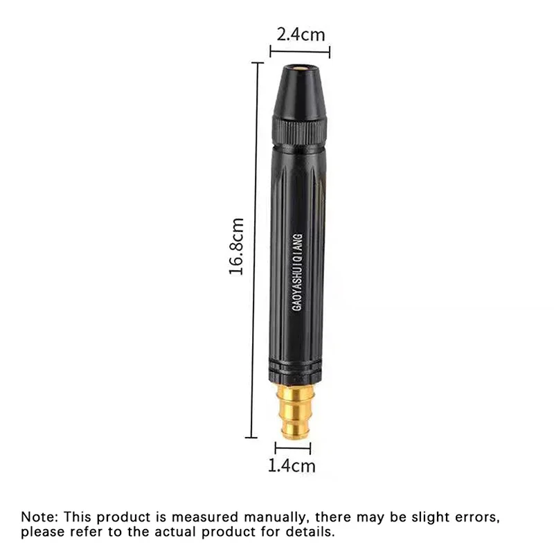متعددة الوظائف ارتفاع ضغط حديقة بندقية رذاذ قابل للتعديل دليل خرطوم فوهة الرش سقي الأنابيب Aspersores Riego Jardín