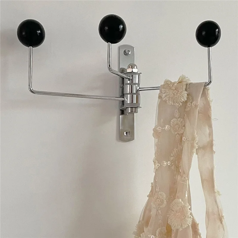 ABUH-Homestay قاعة الأثاث حمالة تعليق جدارية للتدوير خمر خطاف تعليق المعاطف تخزين الديكور متجر الملابس الحلوى الحديد هوك #3
