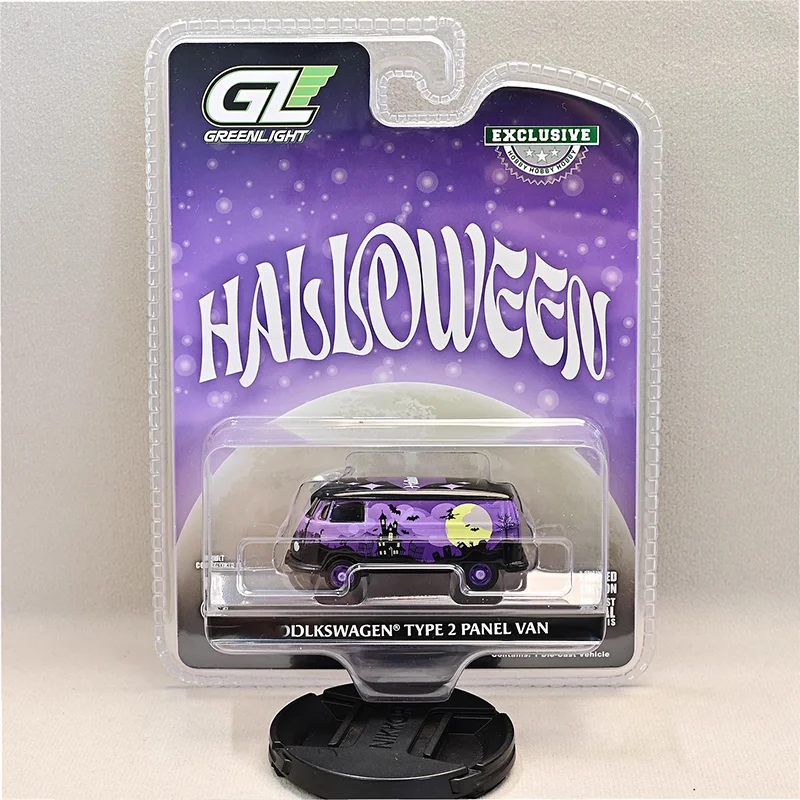 1:64 Greenlight 2023 Ford Mustang Gt دودج رام عالي السرعة باترول نوع 2 الهالوين محاكاة سبيكة نماذج سيارات مصبوبة ألعاب أطفال