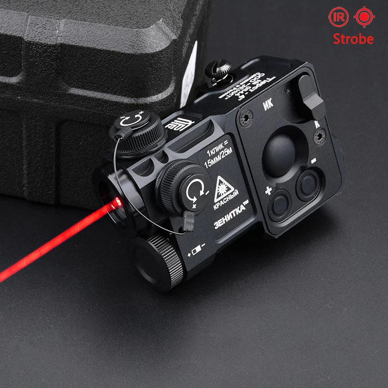 WADSN Airsoft Perst-4 Strobe Red Green Blue Dot Infrared Laser upgraded Zenitc Perst 4 Metal IR Hunting Weapon Light Switch