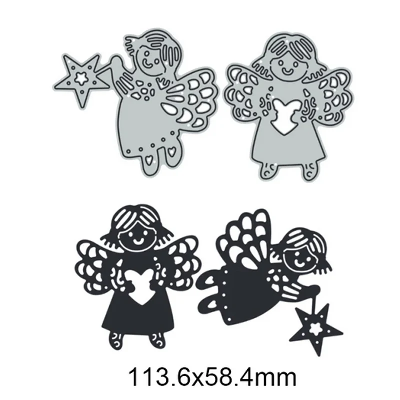 Angel Newly launched Metal cutting mold DIY Clipbook Used for Album paper card Cutting and embossing molds