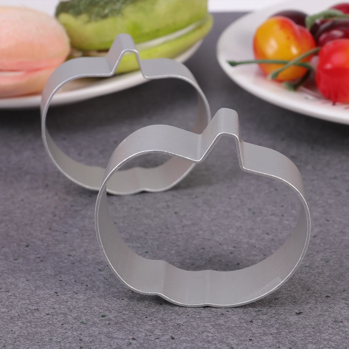 

2 Pcs Pumpkin Baking Mold Cookie Cutters Molds Aluminum Alloy Mould Biscuit Tool