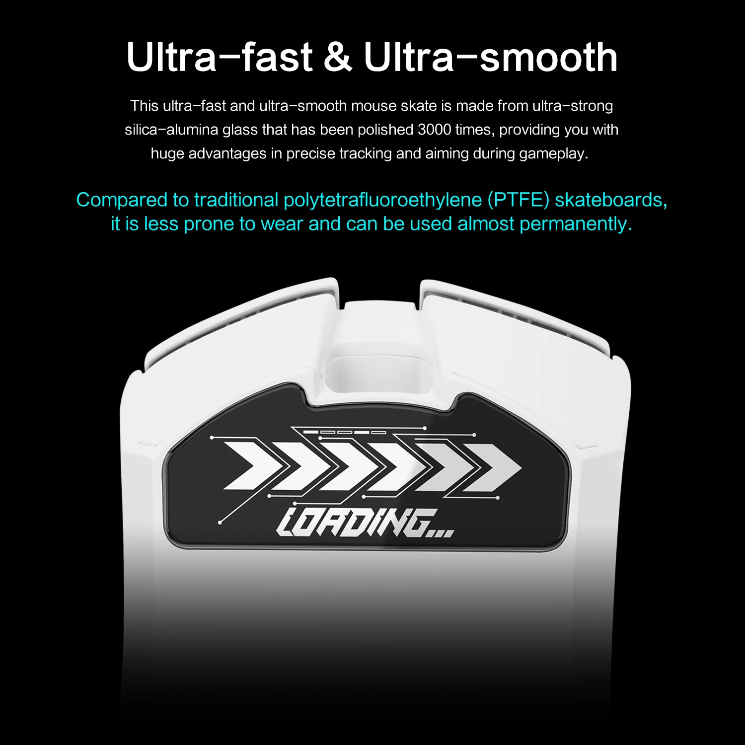 Glass Mouse Skates For Razer DeathAdder V4 Pro Mouse Feet Pads Smooth Durable Game Mice Accessories Slimmer Toughened Glass - Image 5