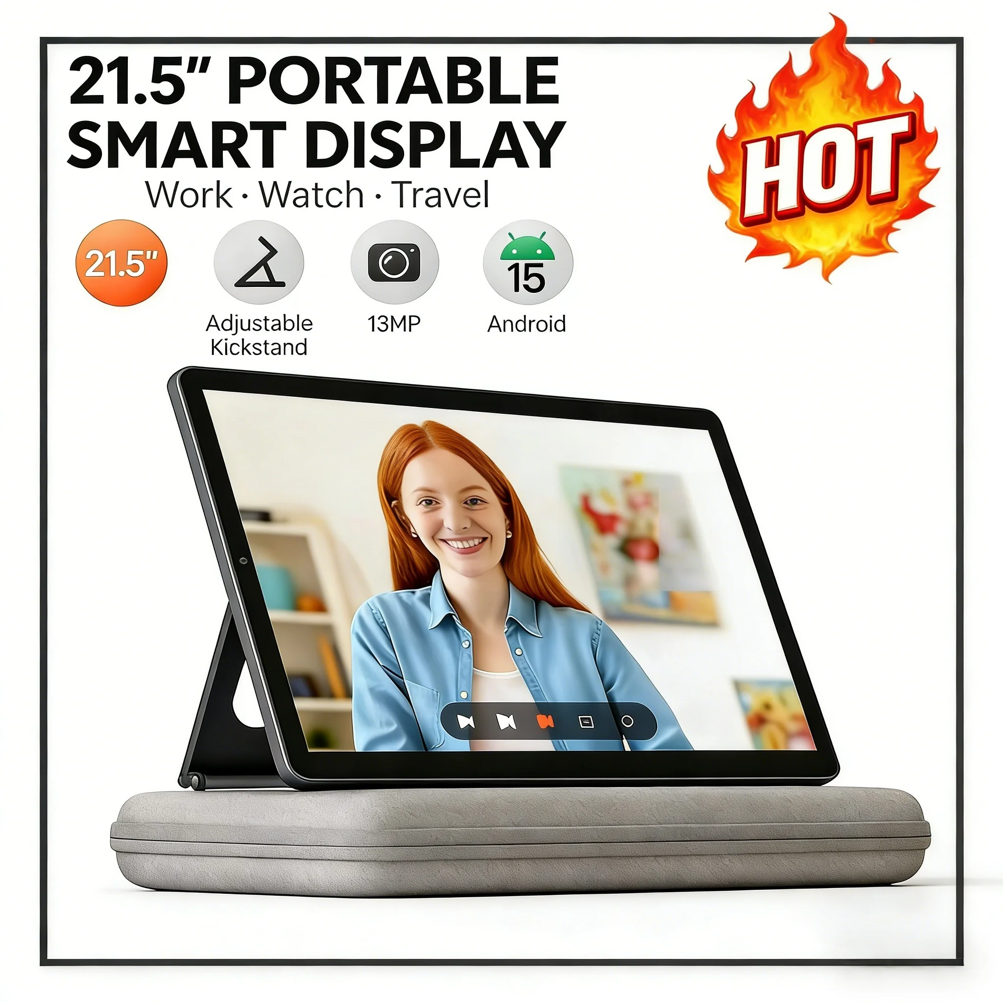 

New 21.5 Inch Android 15 4G+64G Portable Tablet PC Ultra-Thin Body HiFi Sound Long Battery Life Large Screen Smart Tablet