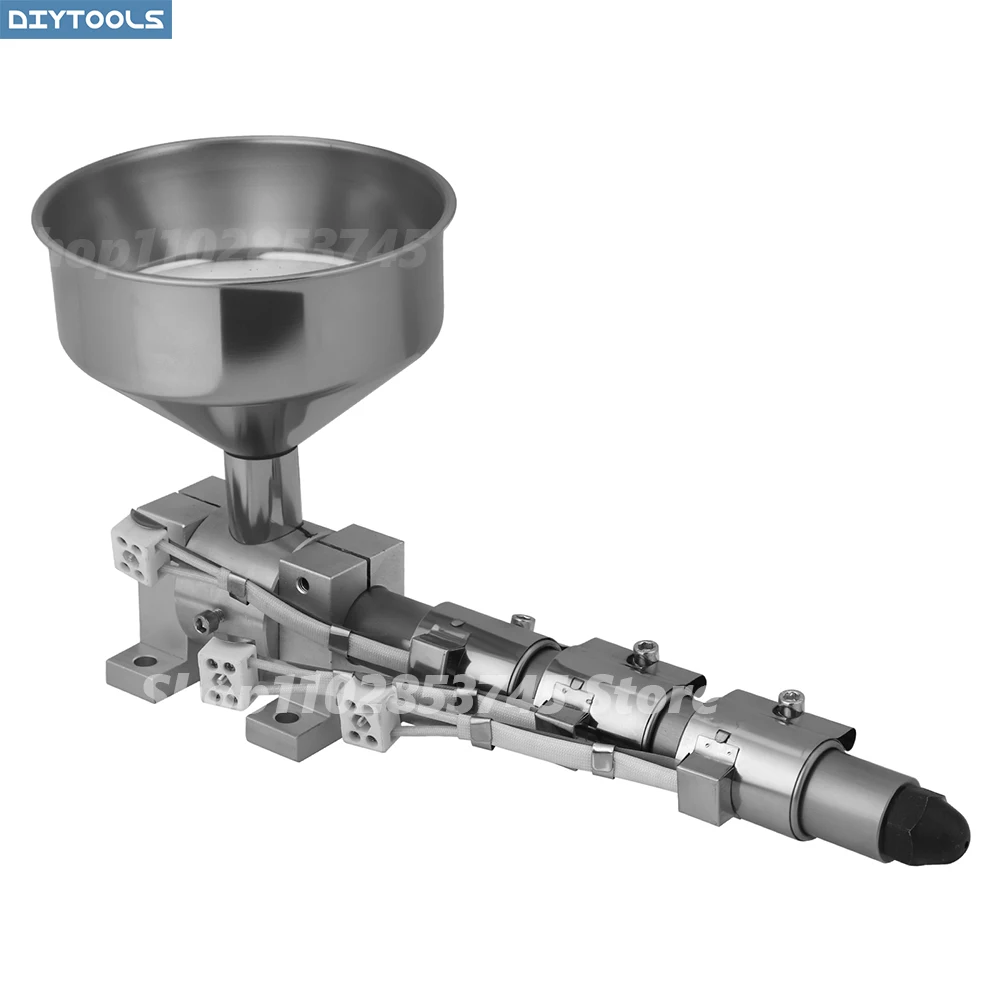 Extrusion Maker Single-Screw Heated Barrel Micro Plastic Machine Compact Screw Extruder Compound Powder 3D Printing Filament Mel