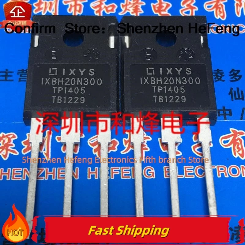 5PCS-10PCS IXBH20N300TO-247 3000V 50A   NEW AND ORIGINAL  Quality Can Be Purchased