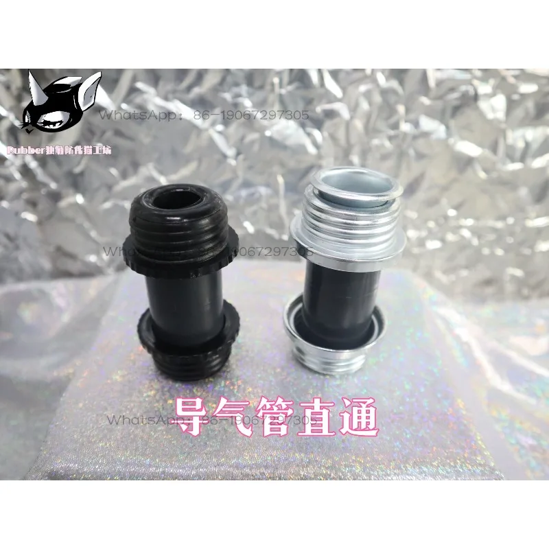 Latex Mask Plastic Pu Straight-through Accessories, Control Breathing, Connectors, Can Connect Two Masks