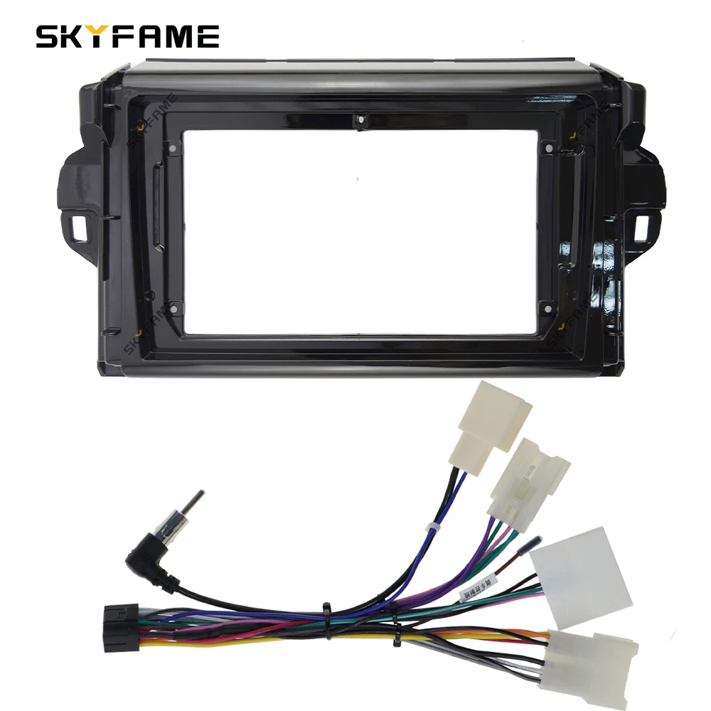 

SKYFAME Car Frame Fascia Adapter Android Radio Dash Fitting Panel Kit For Toyota Fortuner Vigo