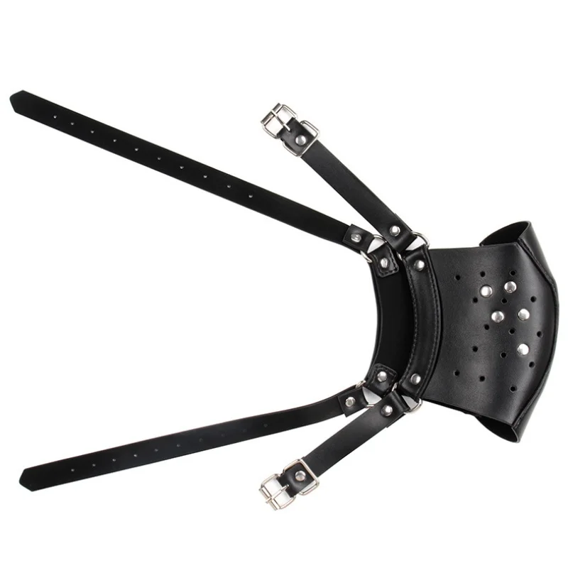 Masques en cuir sexy pour femmes, masque gothique avec les yeux bandés, masque de mode cosplay, fête d'Halloween et de carnaval, masque de paupières Tim Ball, accessoires