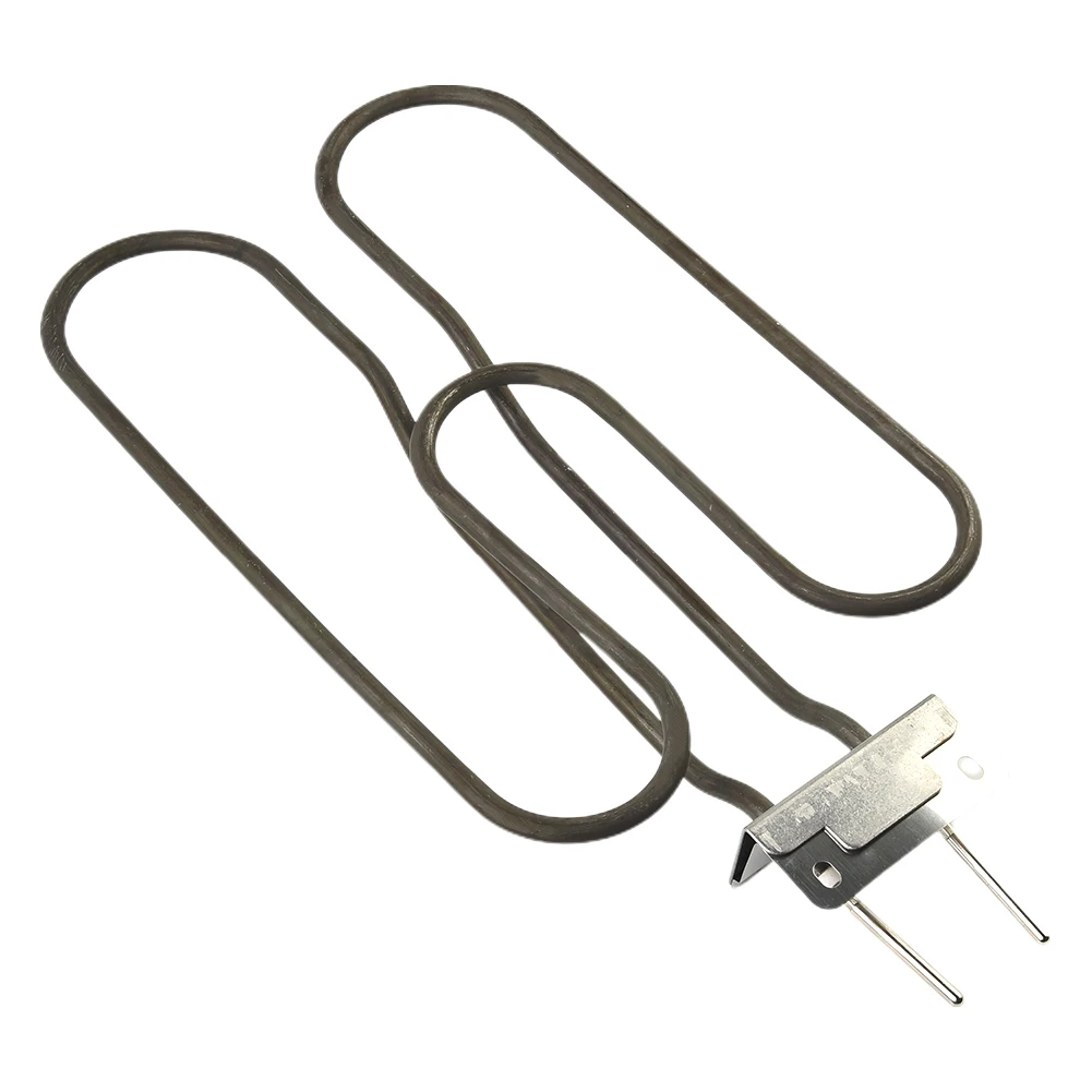 For80342/80343/65620 Верхняя тепловая решетка Нагревательная труба Нагревательный элемент 40x20 см Размер Простота установки Серебристый + черный цвет