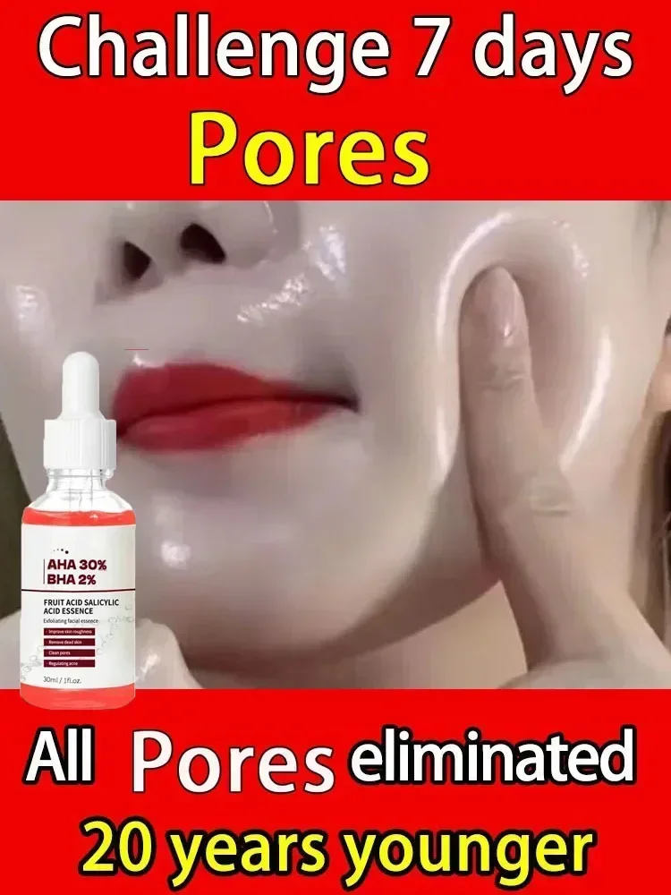 

Pore Shrinking Serum Repairs Large Pores Salicylic Acid Face Serum Anti-wrinkle Facial Serum Oil Control Whitening Skin Care