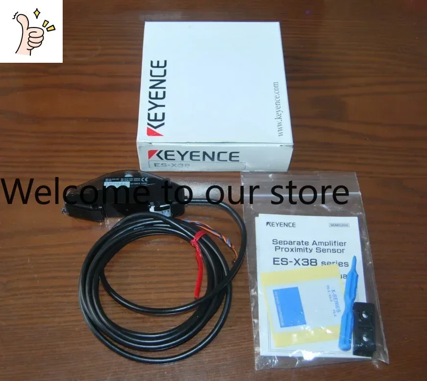 2026.4 (100% Japanese Original Genuine) The New KEYENCE Sensor ES-X38 Is The Actual Product As Shown In The Picture