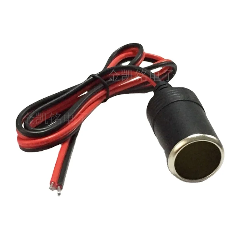 

Car Charger Cigarette Lighter Female Head Cable - 12V Car Vehicle Charging Socket 10A Connection Cable - 120W High Power Female