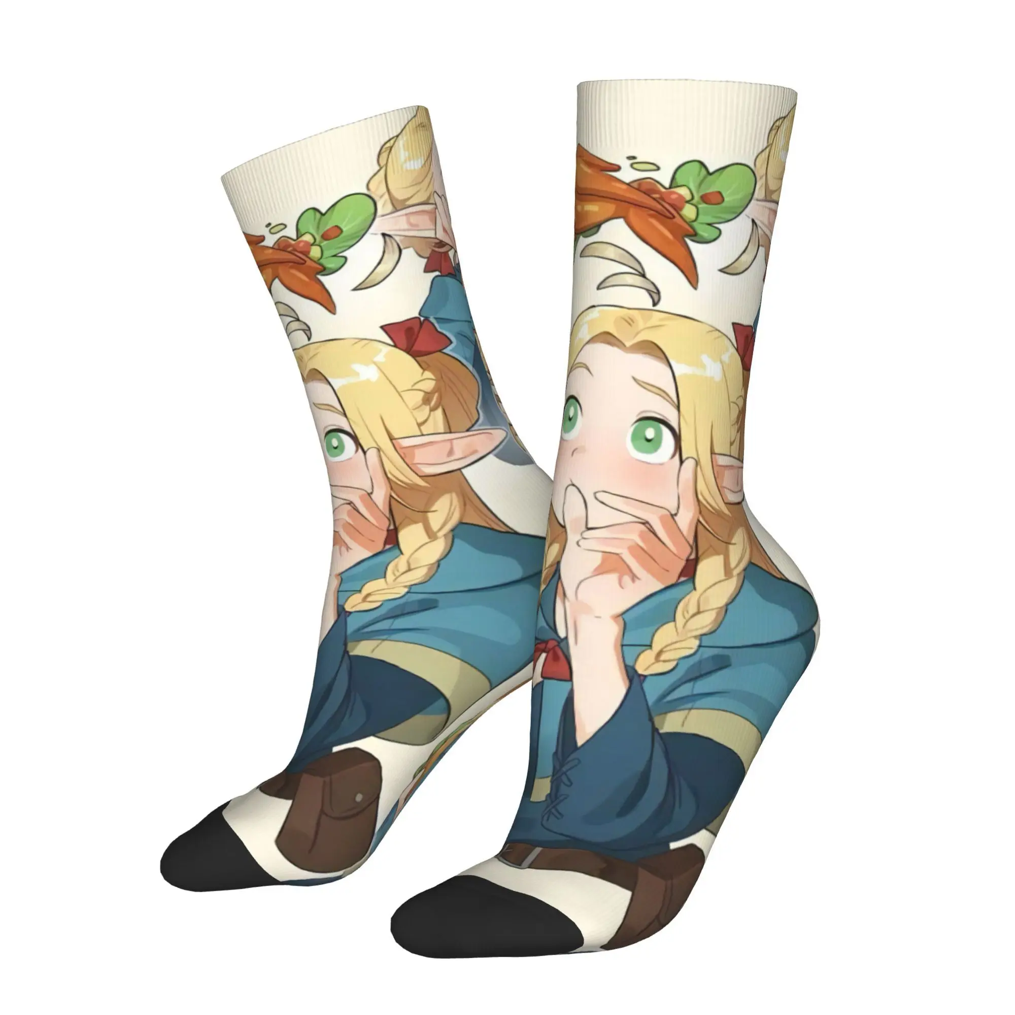 

Мужские велосипедные носки Delicious Food, всесезонные дышащие спортивные носки для экипажа на весну, лето, осень, зиму