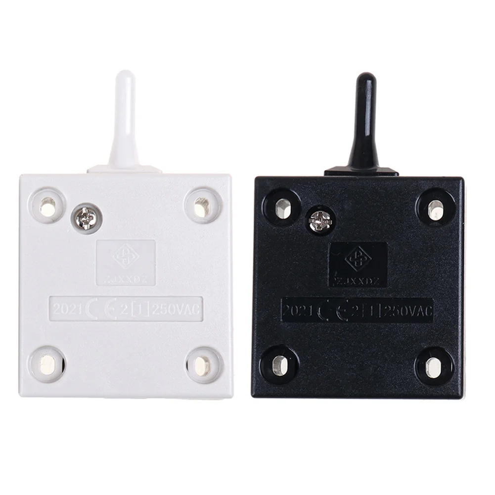 Self Resetting Wardrobe Door Switch Closet Control For Sliding Doors ABS Metal Self-resetting / Normally Closed Switch