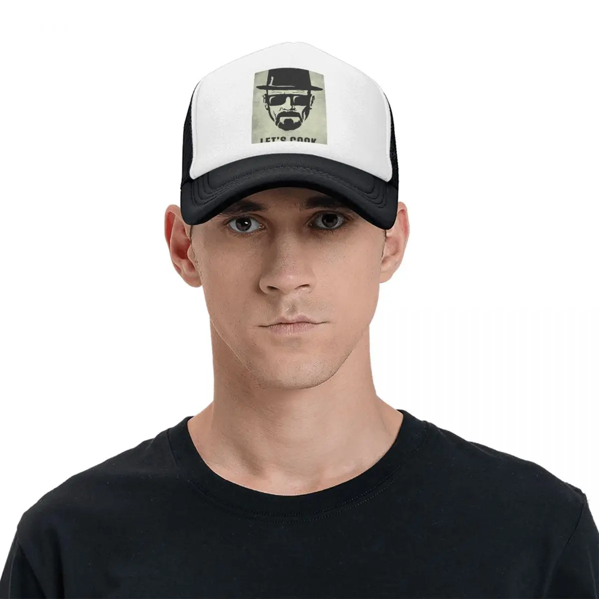 Heisenberg Lets Cook Cap Fashion Mesh Baseball Caps Adjustable Hat Hip Hop Summer Unisex Baseball Hats