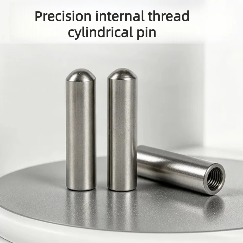 Zylindrische Innengewinde-Stiftbolzen, runde Schnellspann- und Positionierungsstifte, M3-M10, CNC-Werkzeug, Hardware, Drehmaschinenzubehör – Detail 4