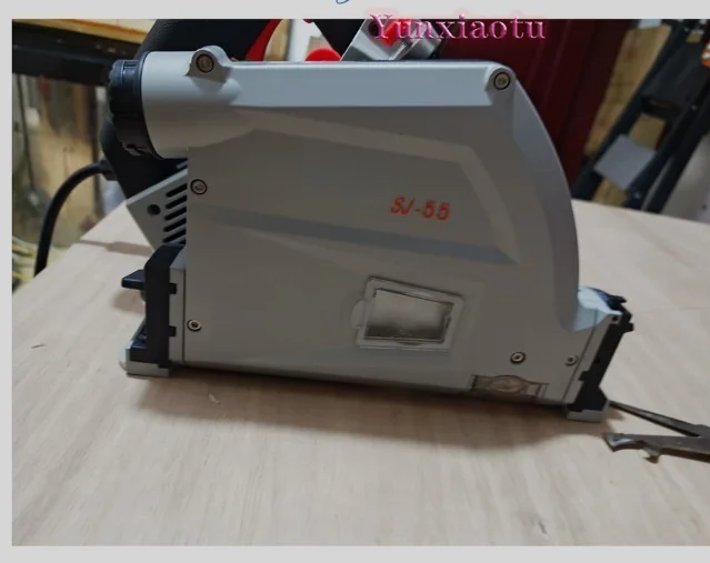 SJ55 Woodworking Dust-free Electric Circular Saw 220V Portable Track Saw Single Saw 110V