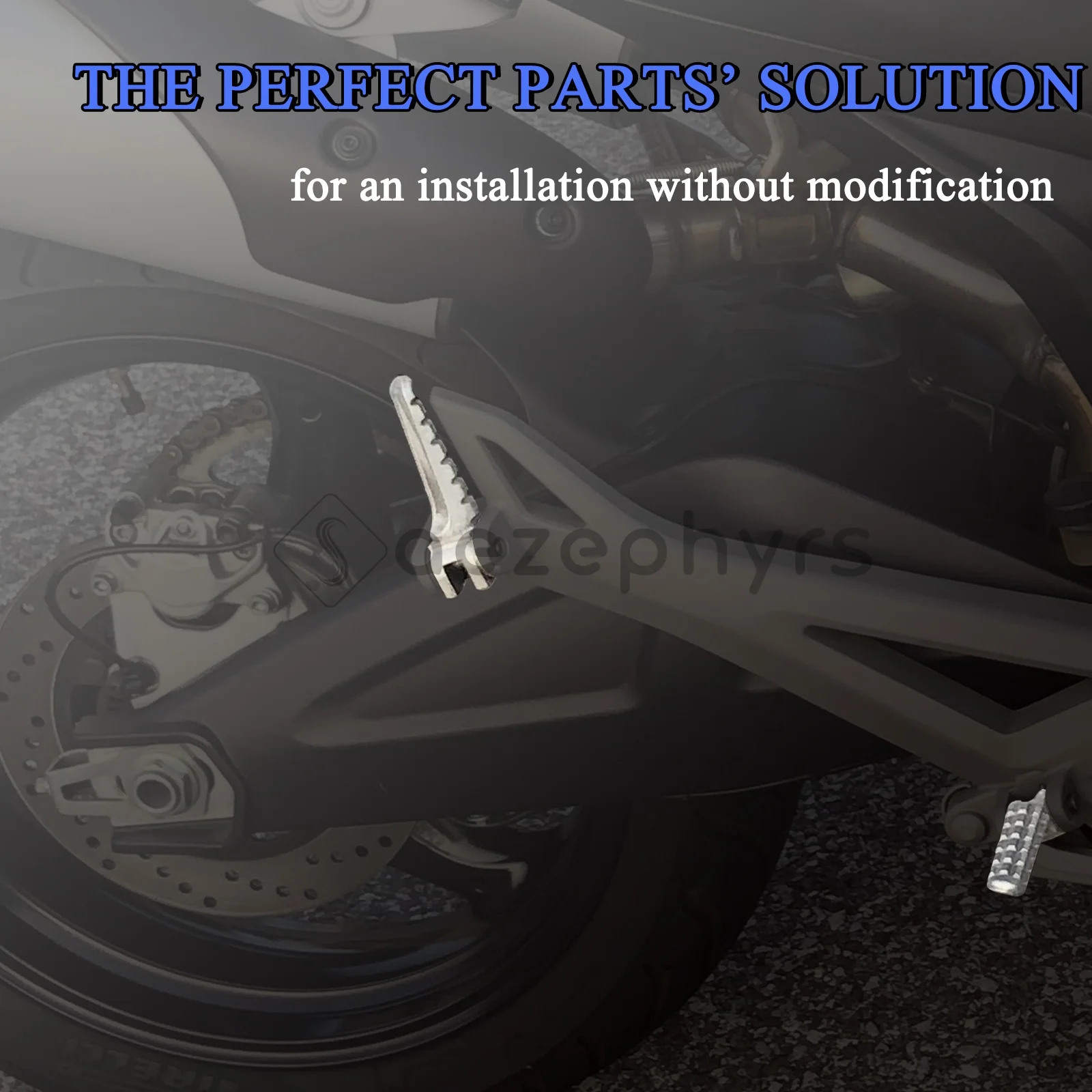 Motorcycle footrest front and rear pedal accessories for Ducati SuperSport Scrambler Monster Hypermotard 950 1100 796 696 659 - Image 3