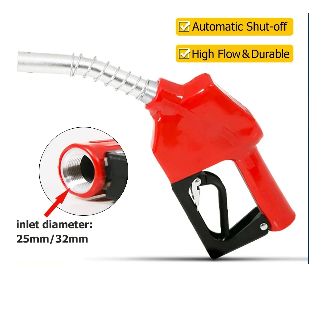 11A‑120 Automatic Fuel Nozzle Self‑shut Off Diesel Gas Fuel Dispenser Nozzle for Gas Station Repair Shop Retail Use