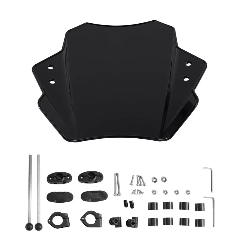Stable-Windshield Kit For Yamaha Windshield Kit For Honda Windshield Kit For Kawasaki Windshield Kit Motorcycle Front Windshield