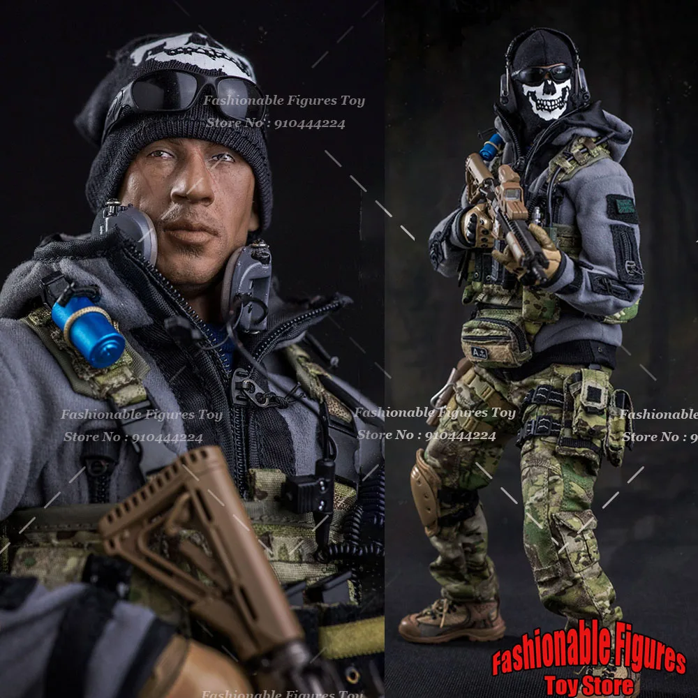 FLAGSET 73033 1/6 Men Soldier Death Squad Ghosts Modern Battlefield Army Doll Full Set 12Inch Action Figure Model Collection