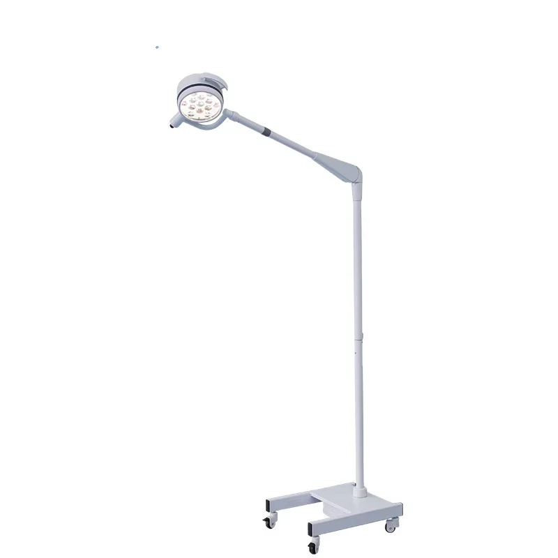 Hospital LED Operating Room Standing Examination s Lights Metal Steel Beads Technical Type