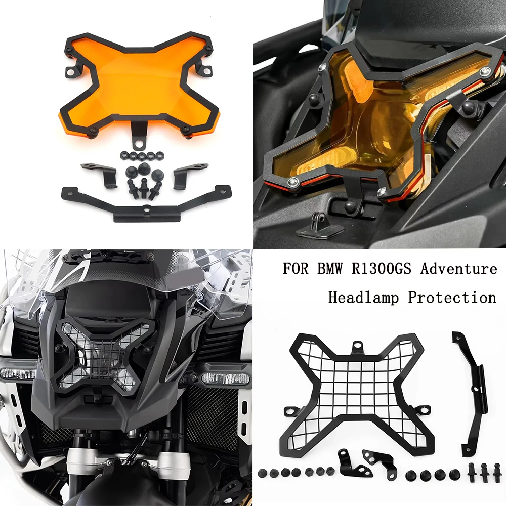 

R1300GS ADV Front Headlight Protector Guard For BMW R 1300GS ADV R1300GS Adventure Motorcycle Accessorie ﻿Headlight Grill Guard