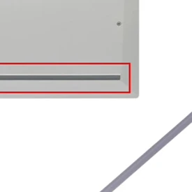 【buji3c】1pc tira de borracha do portátil para elitebook 830 735 g7 g8 diy inferior pé almofada antiderrapante pára-choques pés tira acessórios para portátil