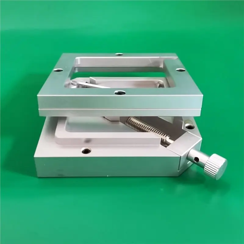 A25F-For Chip Rework Repair Soldering Kit 90X90mm BGA Reballing Station In Silver Featuring 10 Universal Stencils