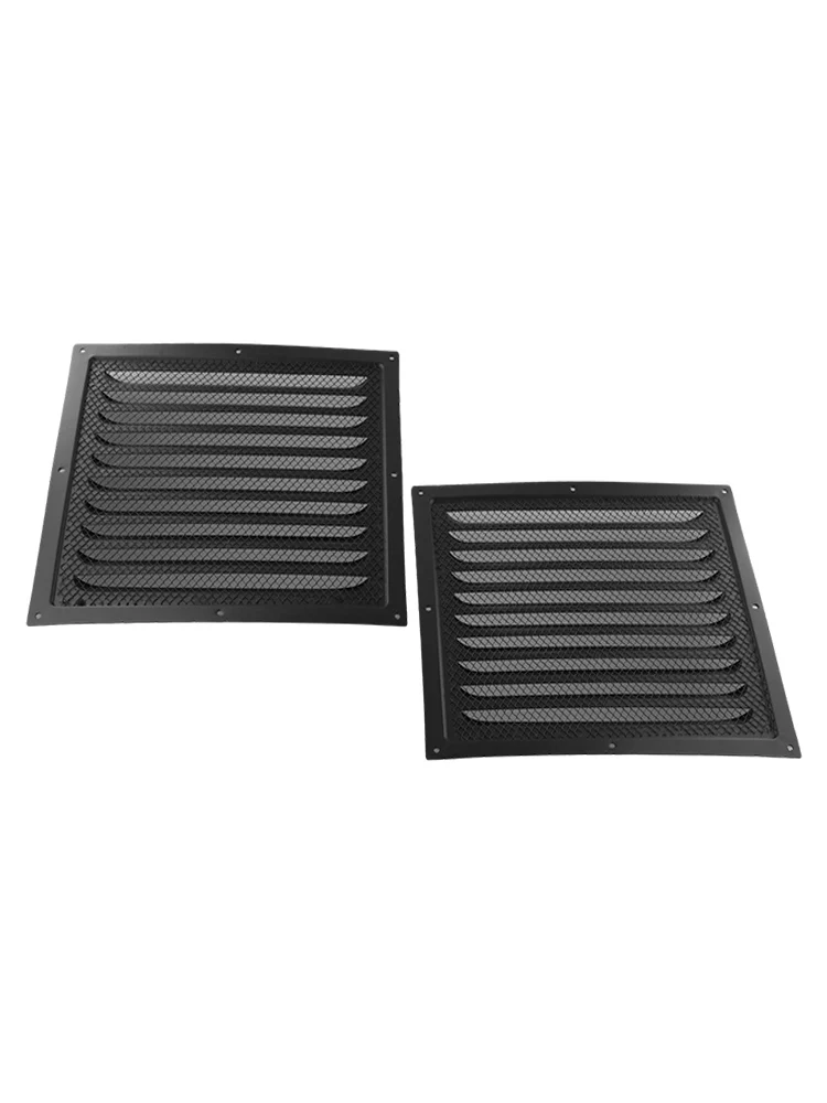 Ceiling Vent Cover Louver Vent Grille Stainless Steel Material Protection For HVAC Systems For HVAC Systems For Side Walls