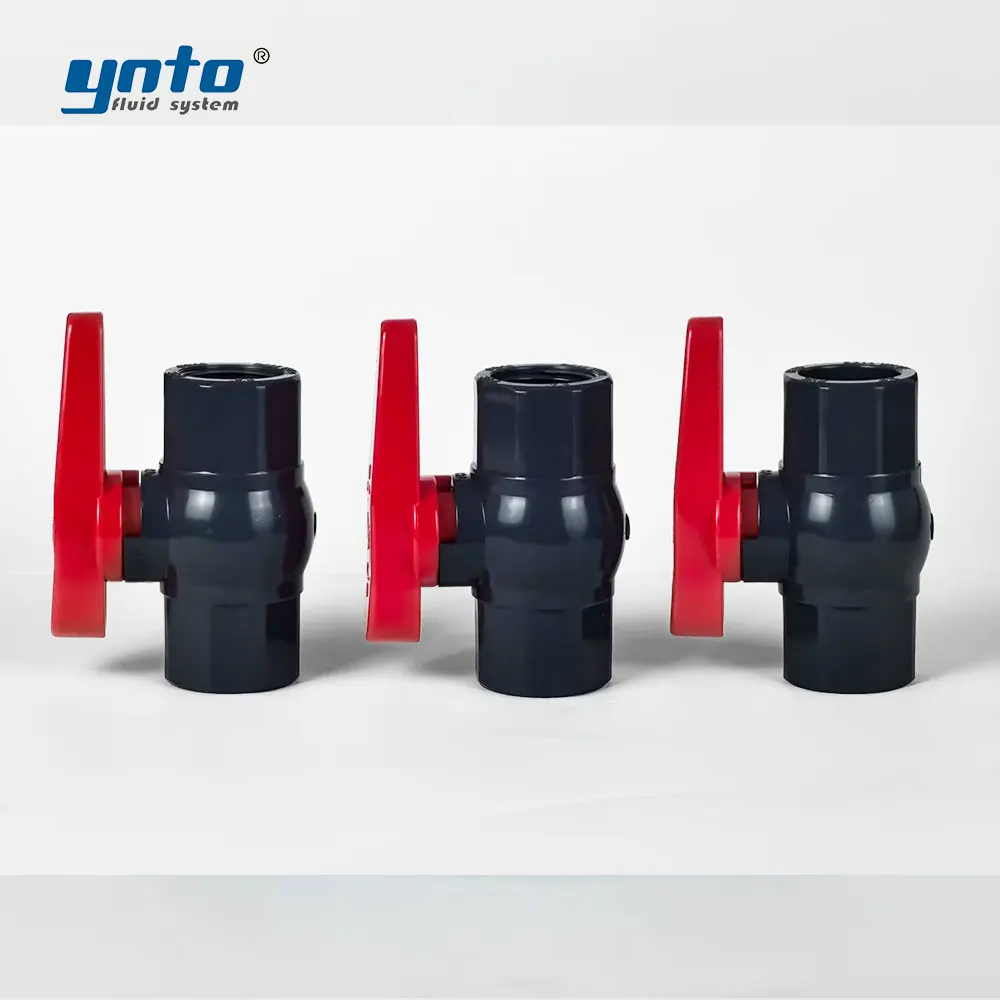 Integrated PVC Manual Ball Valves Wholesale UPVC Material for Plumbing And Water Supply Systems view 6