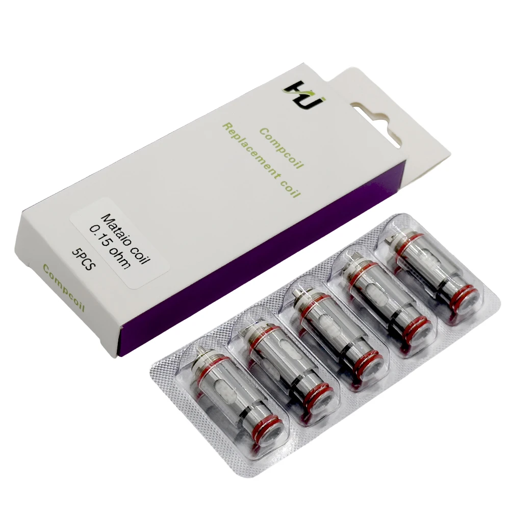 5PCS Manto AIO Coil 0.15ohm 0.3ohm Mesh Coils Fit for Jellybox Mini Manto AIO Plus Kit #3