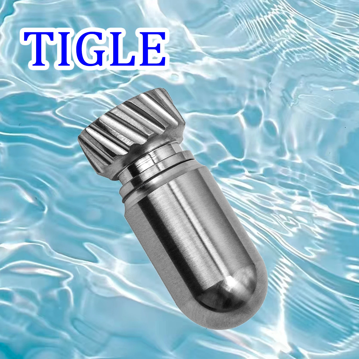 

Titanium Alloy Small Sealed Bottle Emergency Drug Storage Gifts From Elders Outdoor Small Tools Silvery