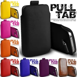 Universal Leather Case For Samsung Galaxy S21 Plus SE S22 S24 Ultra S23 Plus A71 A50 A30s A51 Note 20 Ultra Phone Case Pouch Bag