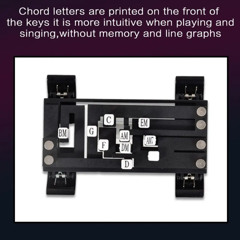 Guitar Aid Chord Trainer Folk Guitar Playing And Singing For Beginner Kids Adults Chord Practice One Click Chord Assisted Tool