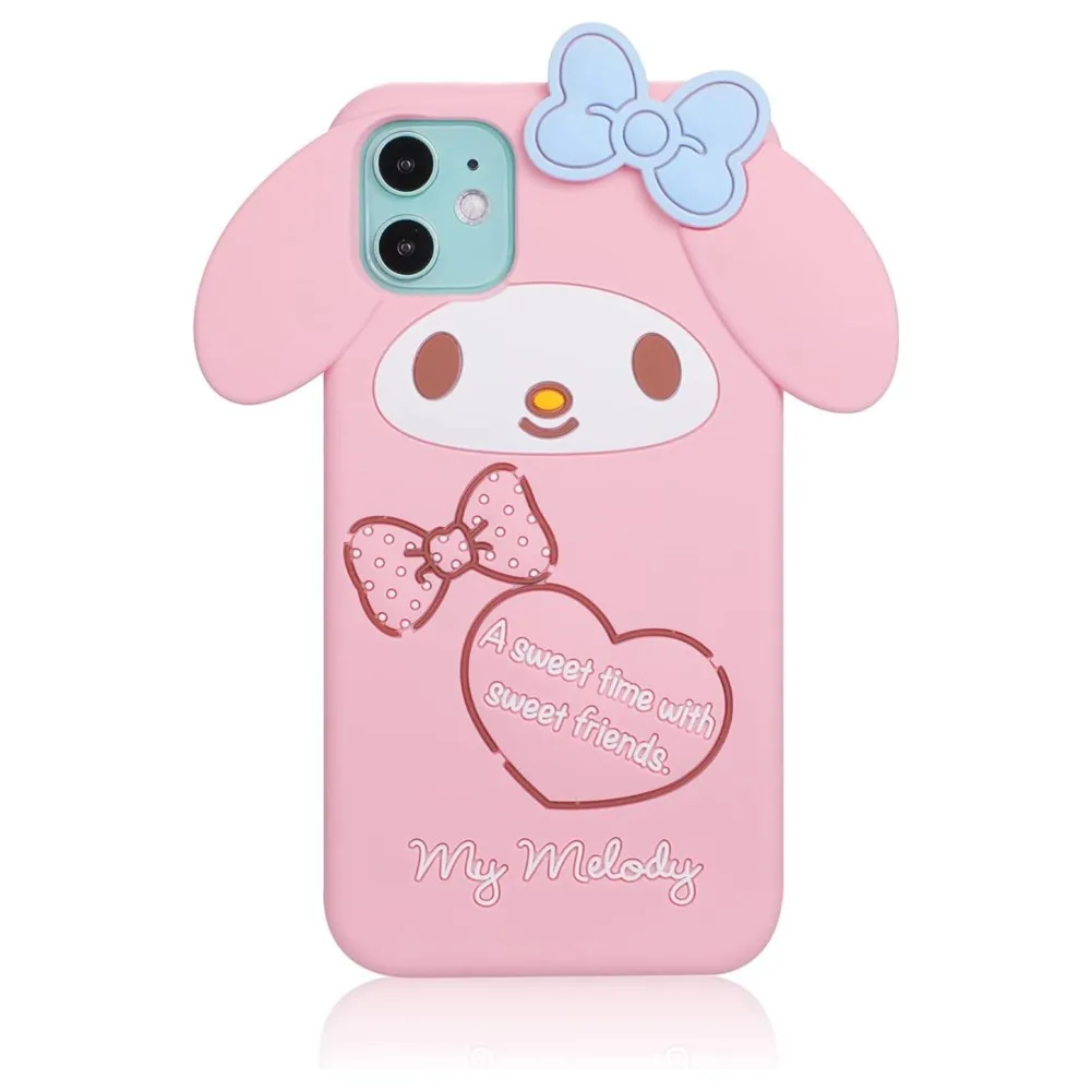 Melody For iPhone 15 14 13 12 11 Pro Max mini Xs XR 6 7 8Plus Case Soft Silicone Soft Case