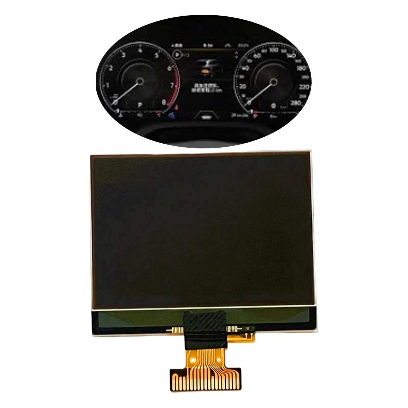 

Car Dashboard LCD Display Screen 1TD920862 Glass Panel for VW Golf V Passat B6 Touran Instrument Cluster