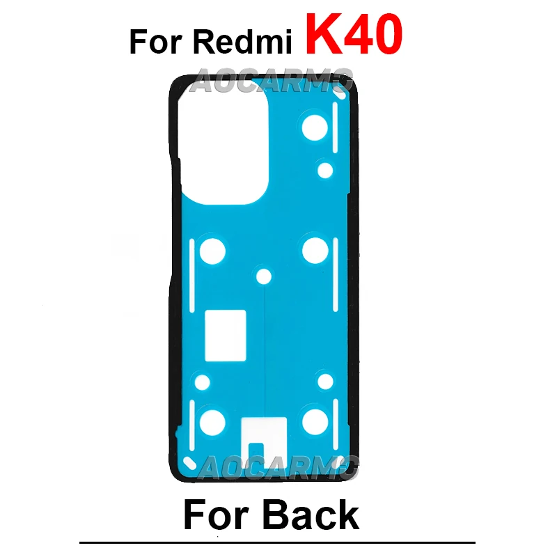 For Redmi Note 7 8 8T 9 Pro 5G Rear Door Housing Back Cover Adhesive Sticker Tape Glue K20Pro K30 K40 K50 Pro Replacement