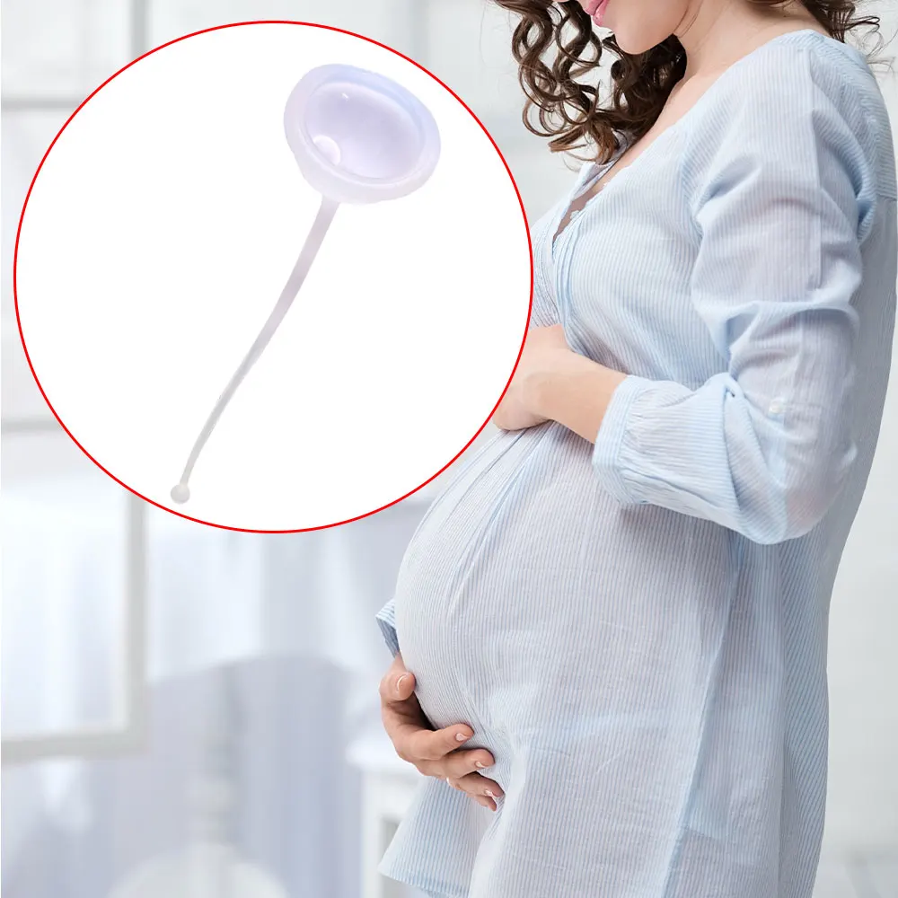 1 قطعة كوب مساعد لإنشاء الخصوبة من السيليكون قابل لإعادة الاستخدام طبيعي لدعم الخصوبة إبقاء الحيوانات المنوية قريبة من Cervix