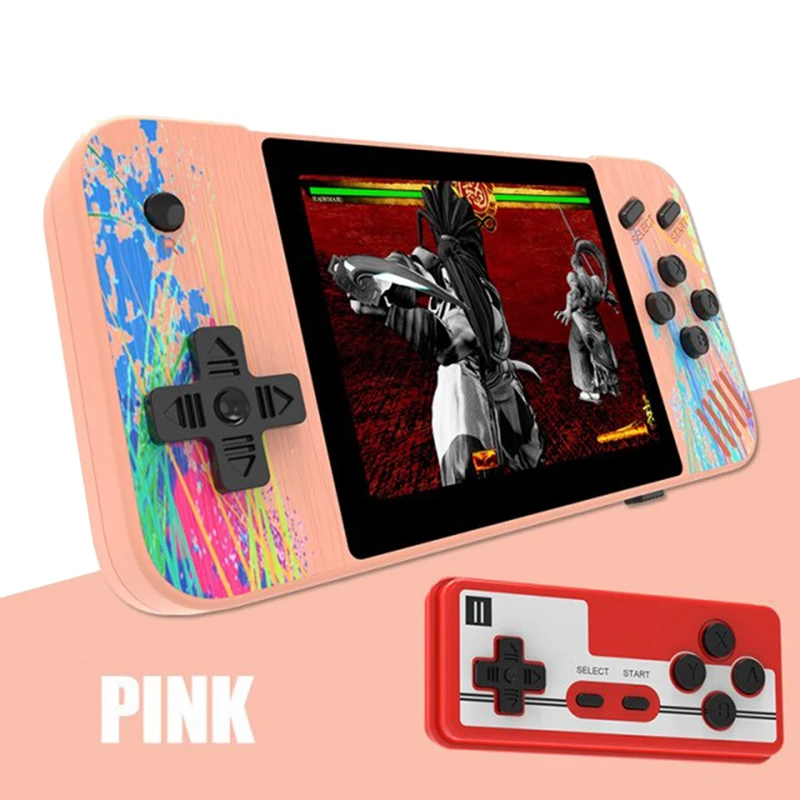 G3 Portable Retro Arcade Gamepad 800 Classic Games 3.5Inch Screen Handheld Game Console Two-Person Mode Controller