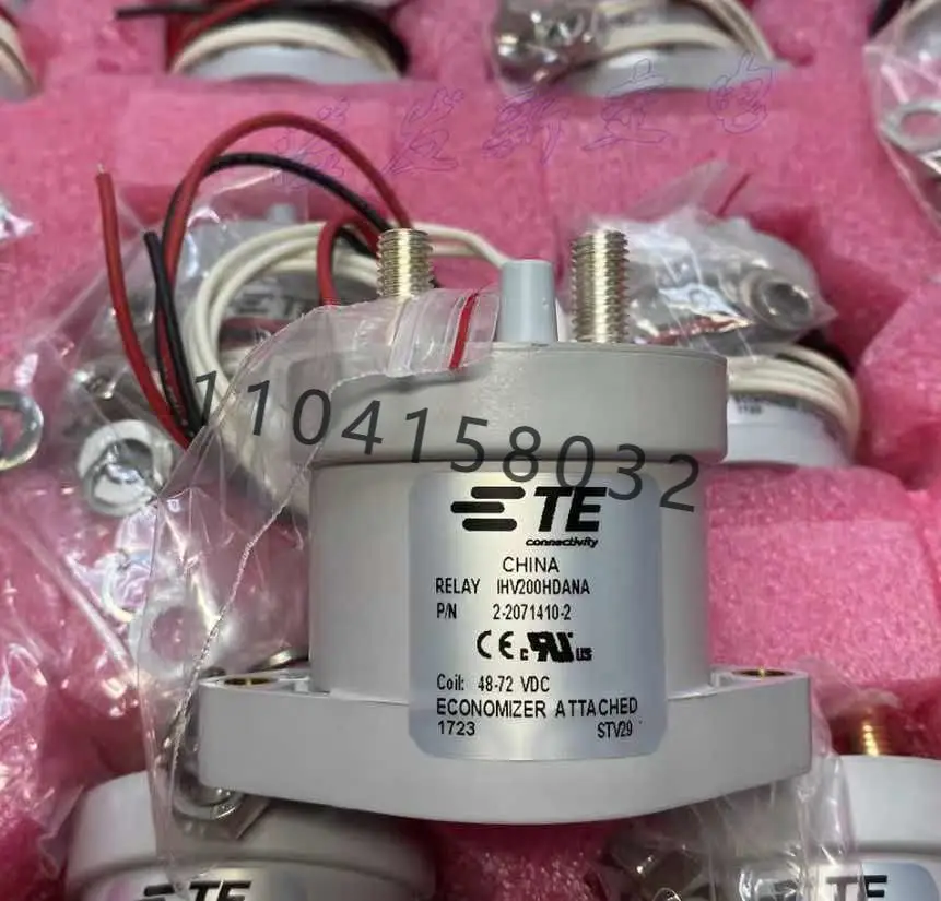 IHV200HDANA 2-2071410-2 48-72V original genuine relay with a set of normally open main contacts and auxiliary contacts