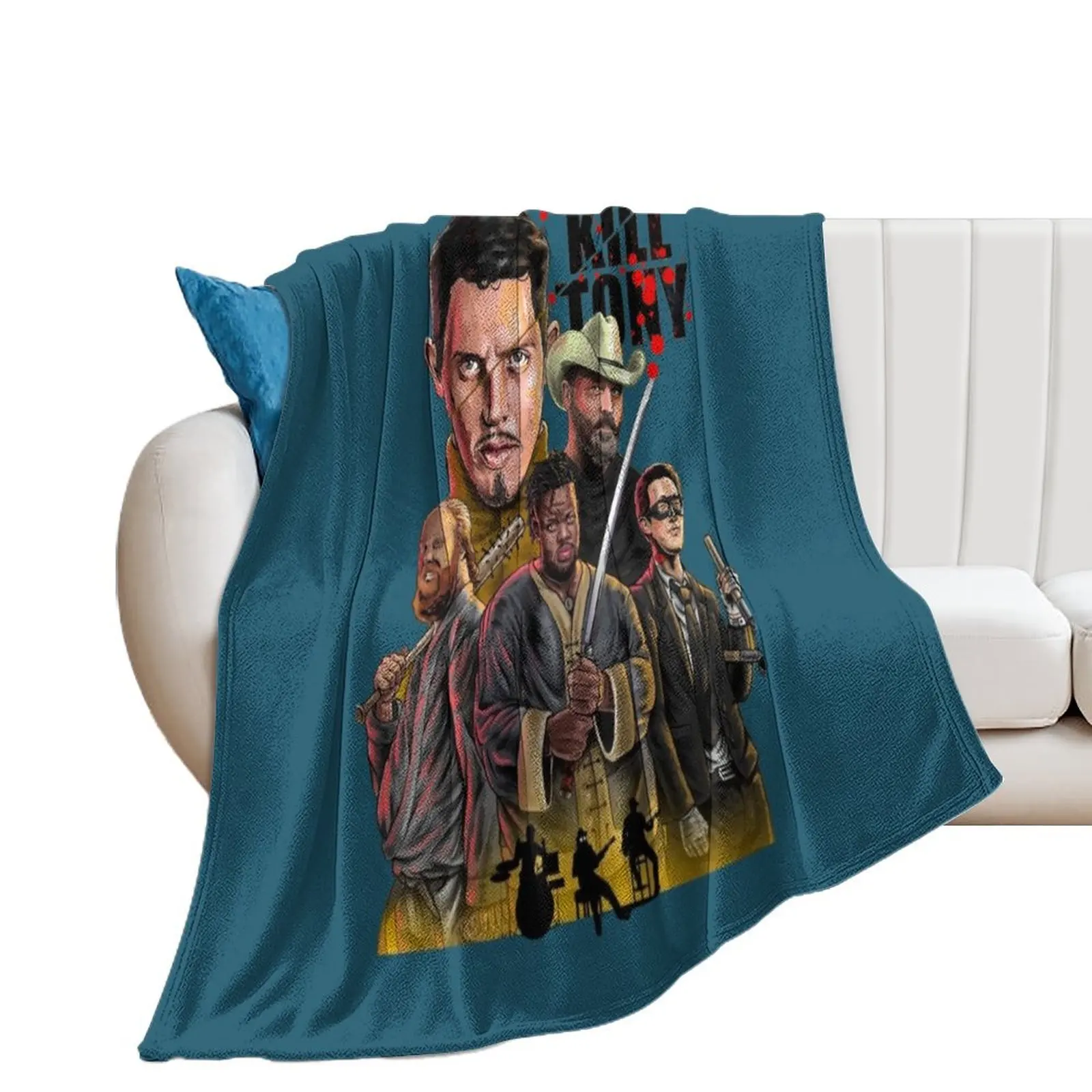 

Kill Tony Throw Blanket Shaggy Heavy Sofa Throw Blankets