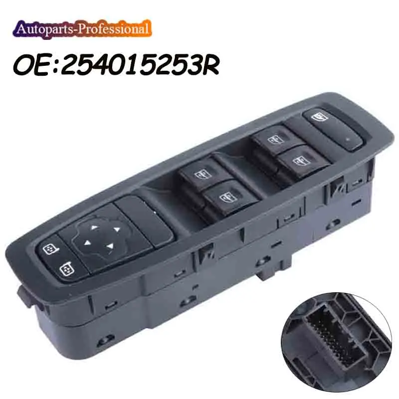 Car Auto accessorie Electric Power Window Control Switch 254015253R For Renault Megane IV SPORT TOURER 2016