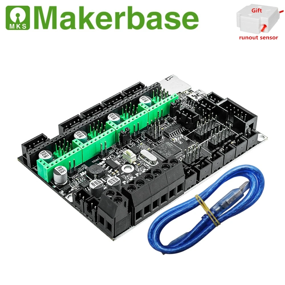 MKS Robin E3D motherboard Ender3 CR-10 upgrade controller 3D printer control board diy accesoires