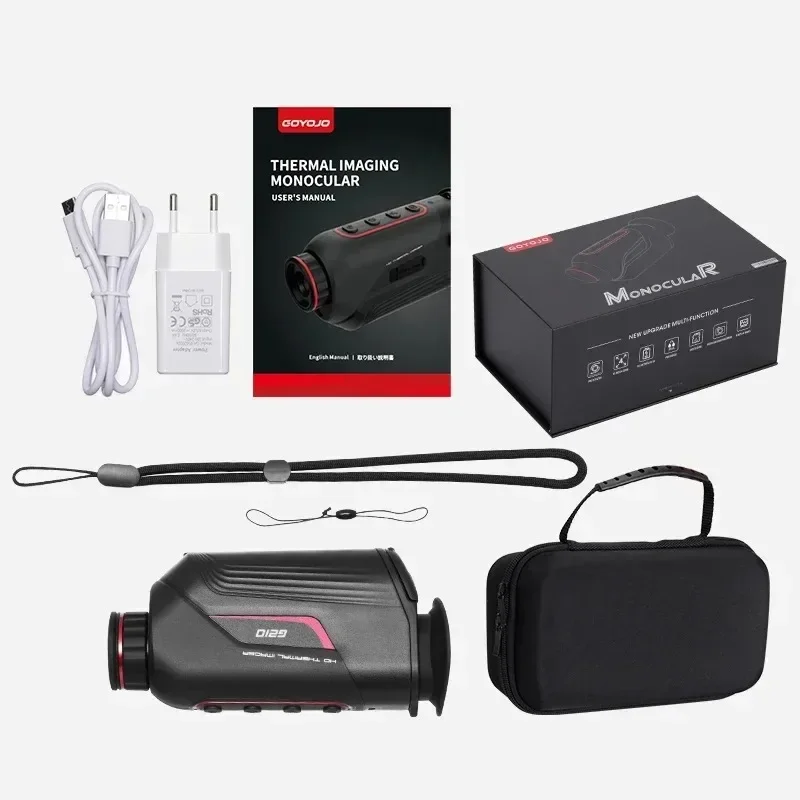 G210 열화상 단안경 신형 야간 투시경 적외선 열화상 카메라 망원경 저조도 사냥용