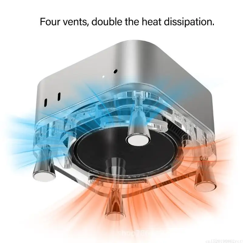 

D5BB Acrylic Desktop Stand for Mini 2024 Stand Holder Desktop Stand Mount Filter Dust Prevention Ventilation Stand